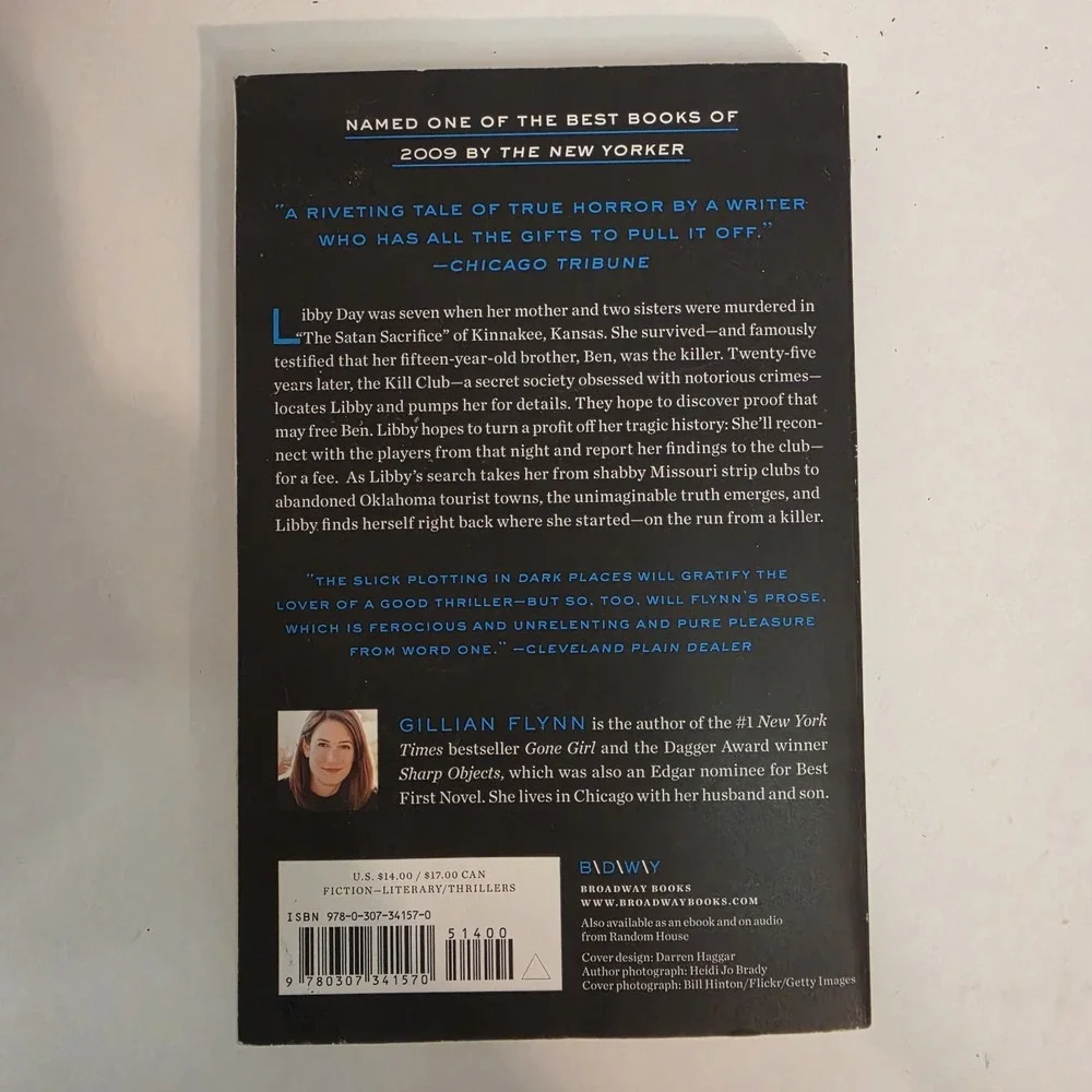 Dark Places : A Novel by Gillian Flynn (2010, Trade Paperback)